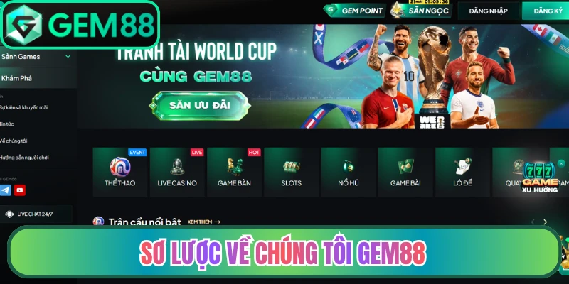 Sơ lược về chúng tôi Gem88
