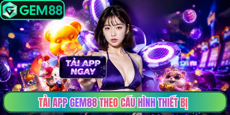 Tải app Gem88 theo cấu hình thiết bị