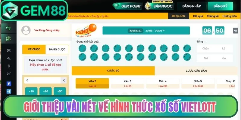 Giới thiệu vài nét về hình thức xổ số Vietlott
