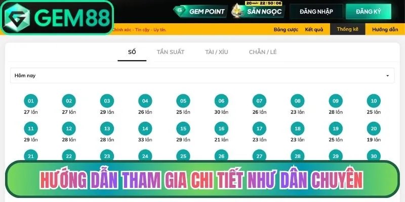 Hướng dẫn tham gia chi tiết như dân chuyên